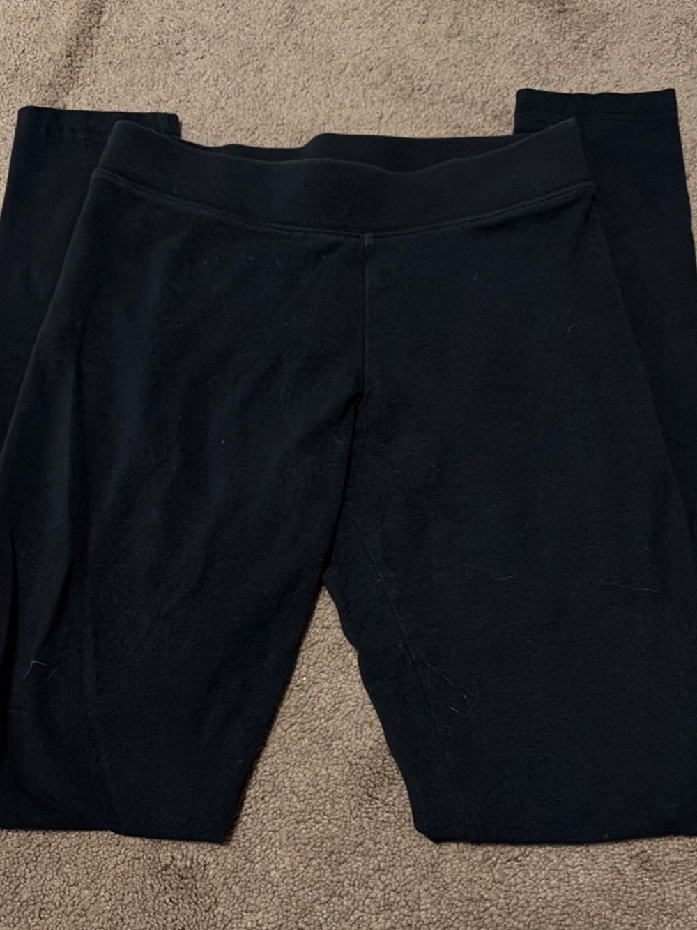 Aeropostale Black High-Waist Stretch Leggings